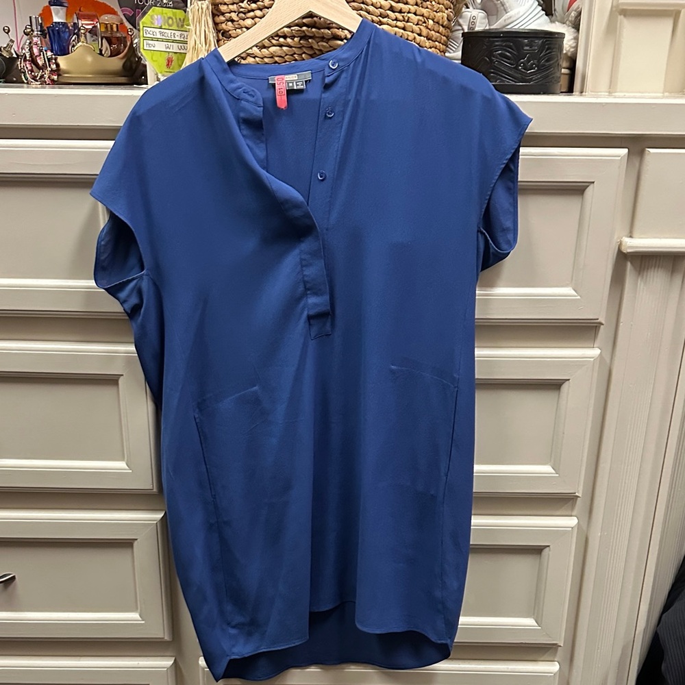 Vince Women’s Silk Blue Dreas